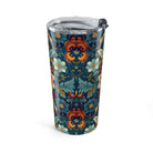 Norwegian Rosemaling Tumbler - The Global Wanderer