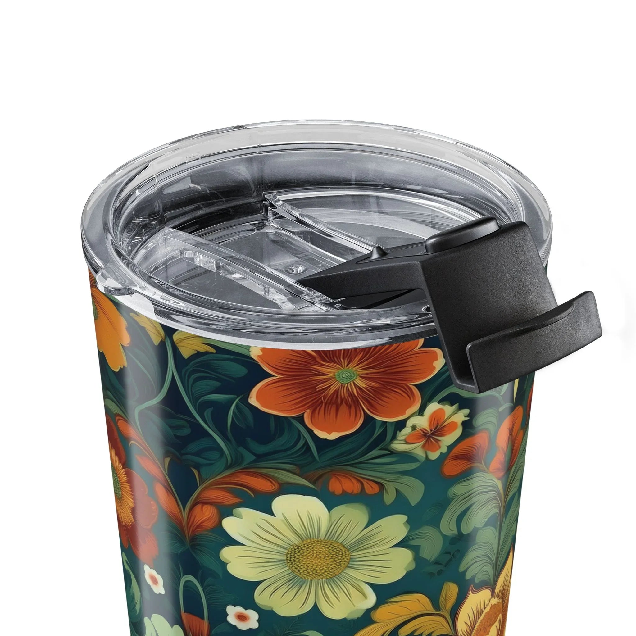 Norwegian Rosemaling Tumbler - The Global Wanderer