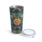 Norwegian Rosemaling Tumbler - The Global Wanderer