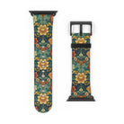 Norwegian Rosemaling Watch Band - The Global Wanderer