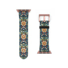 Norwegian Rosemaling Watch Band - The Global Wanderer