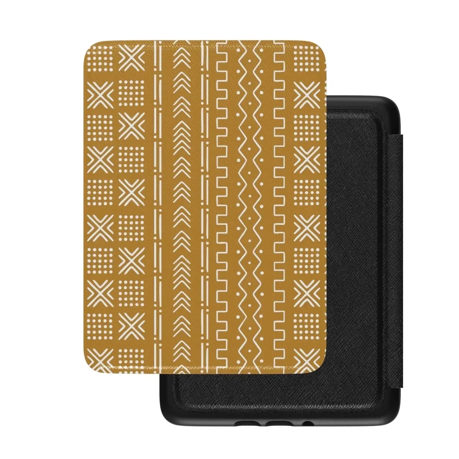 Ochre Mud Cloth Kindle Case - The Global Wanderer