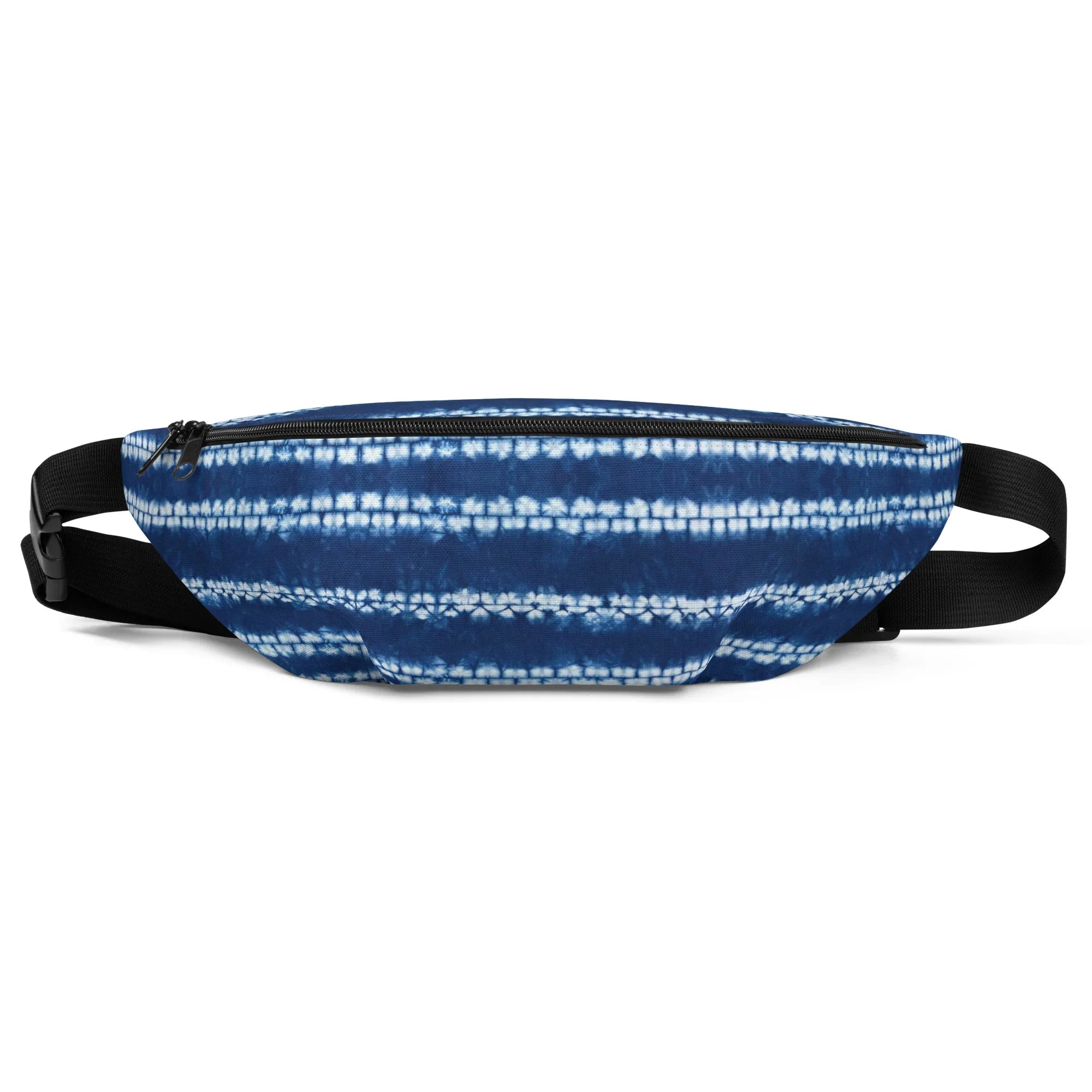 Osaka Wave Shibori Fanny Pack - The Global Wanderer