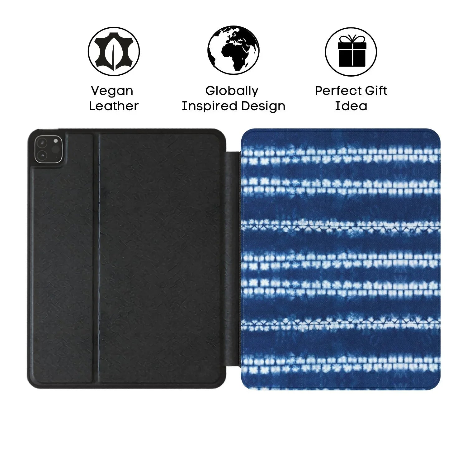 Osaka Wave Shibori iPad Case - The Global Wanderer