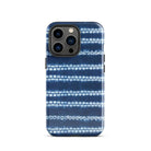 Osaka Wave Shibori iPhone Case - The Global Wanderer