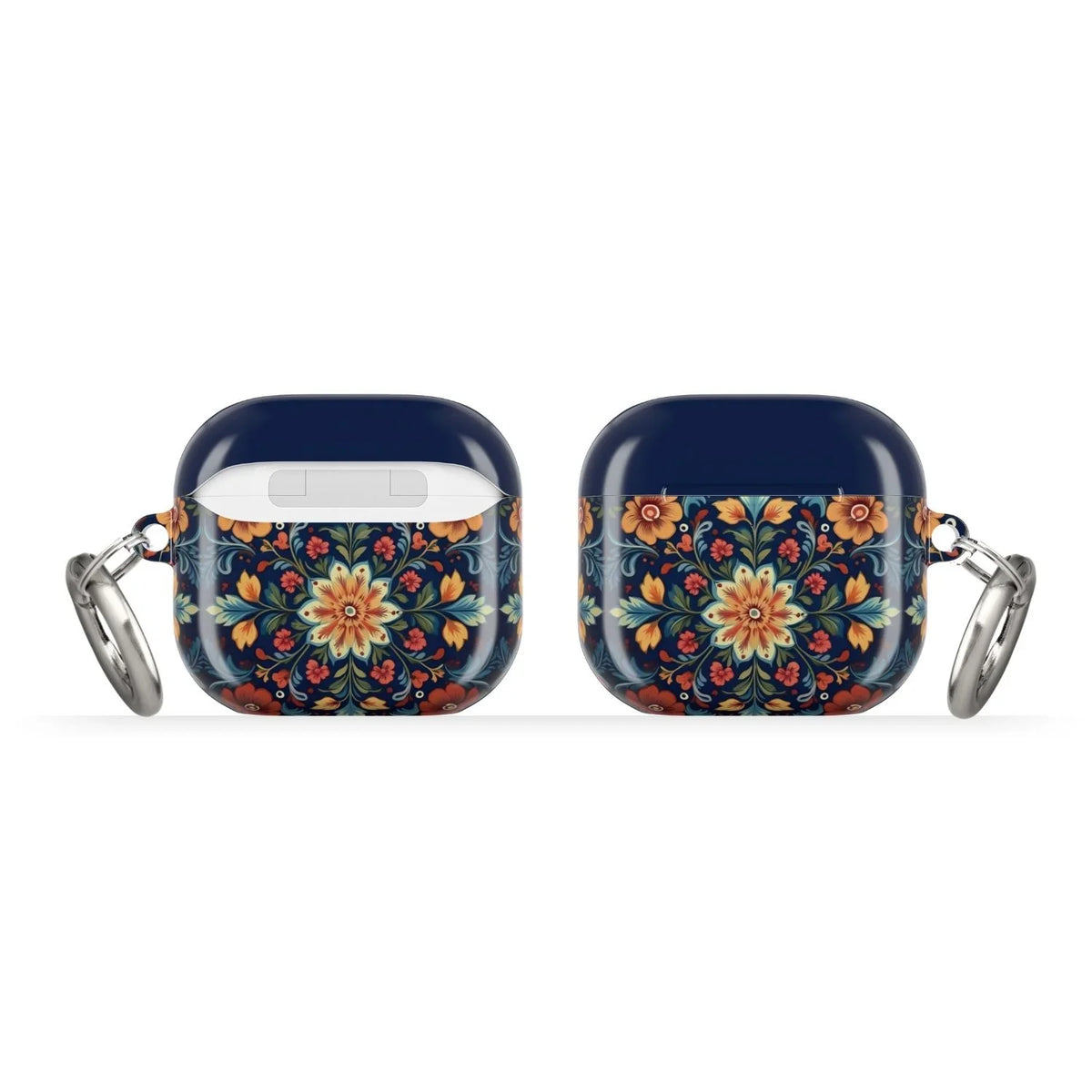 Oslo Midnight Rosemaling AirPods 4 Case - The Global Wanderer