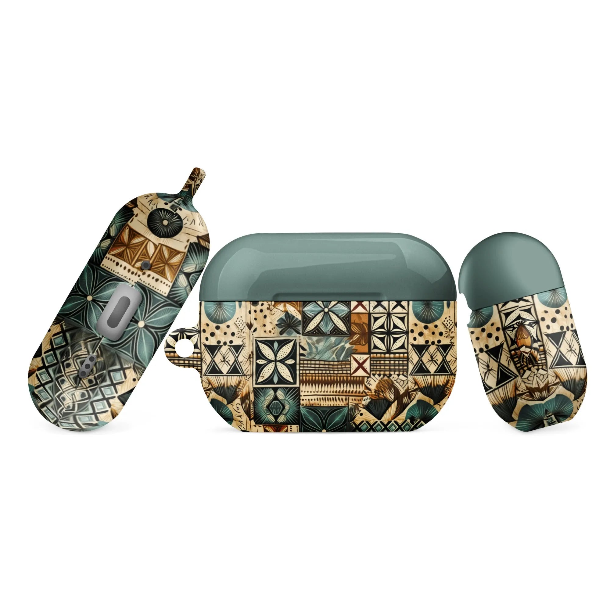 Pacific Islands Tapa Cloth AirPod Pro 2 Case - The Global Wanderer
