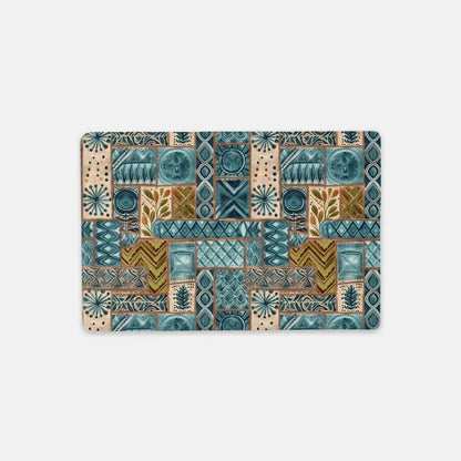 Pacific Islands Tapa Cloth Desk Mat - The Global Wanderer