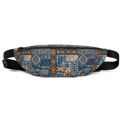 Pacific Islands Tapa Cloth Fanny Pack - The Global Wanderer