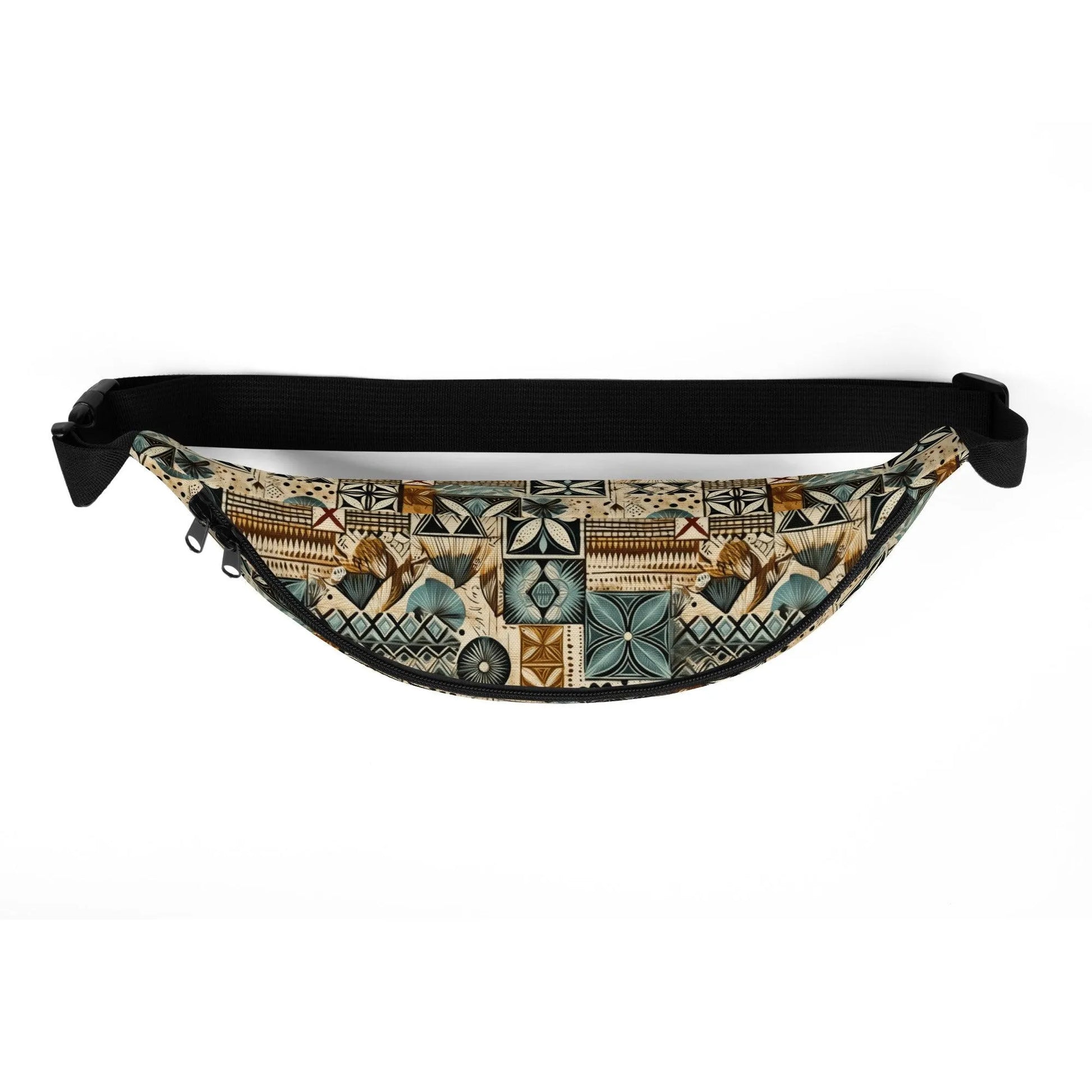 Pacific Islands Tapa Cloth Fanny Pack - The Global Wanderer