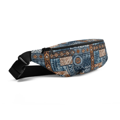 Pacific Islands Tapa Cloth Fanny Pack - The Global Wanderer