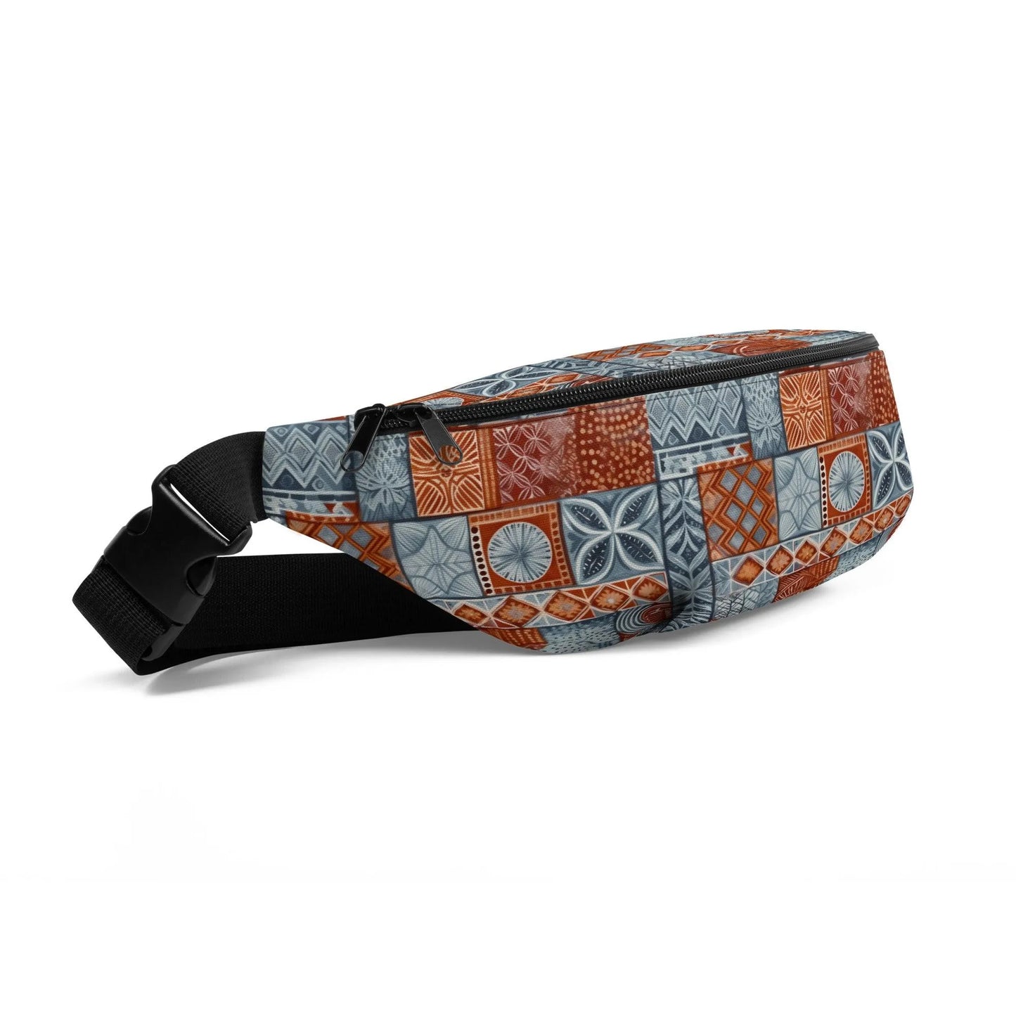 Pacific Islands Tapa Cloth Fanny Pack - The Global Wanderer