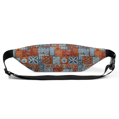 Pacific Islands Tapa Cloth Fanny Pack - The Global Wanderer