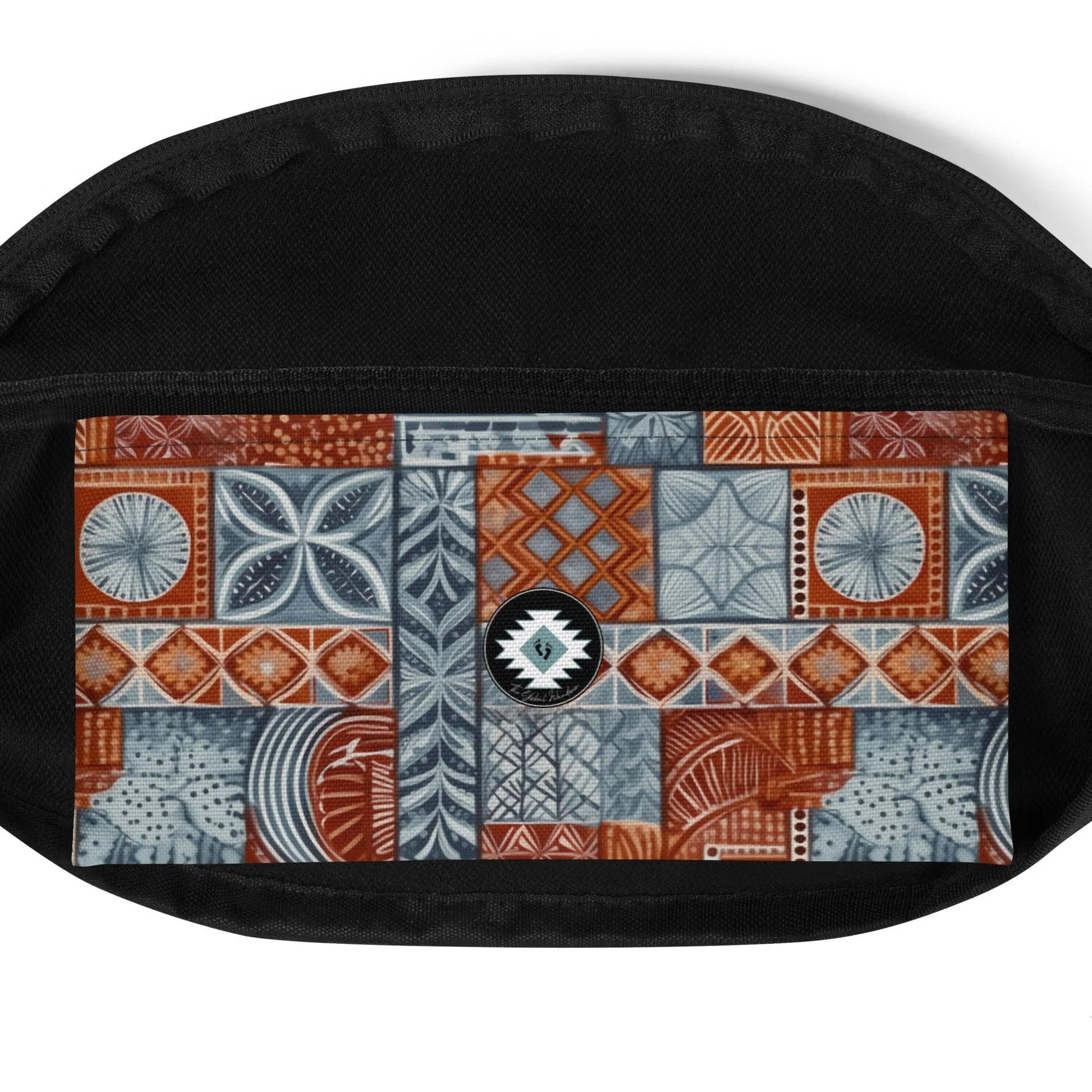 Pacific Islands Tapa Cloth Fanny Pack - The Global Wanderer