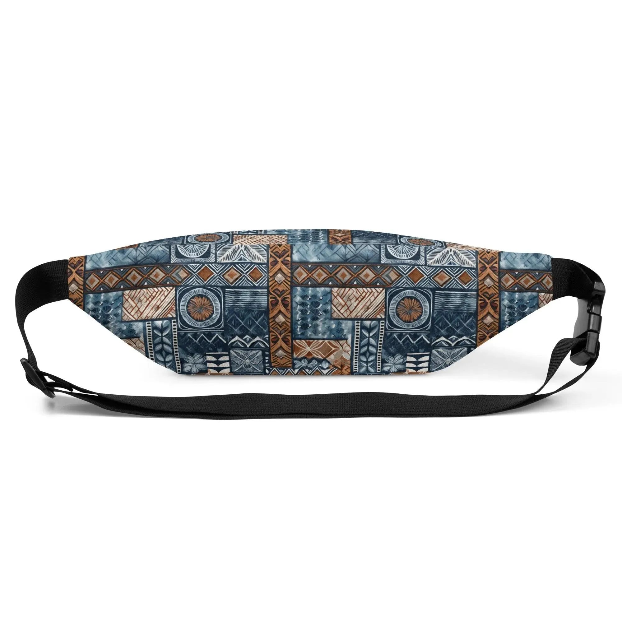 Pacific Islands Tapa Cloth Fanny Pack - The Global Wanderer