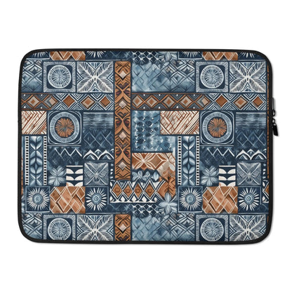 Pacific Islands Tapa Cloth Laptop Case - The Global Wanderer