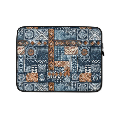 Pacific Islands Tapa Cloth Laptop Case - The Global Wanderer