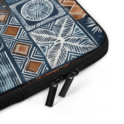 Pacific Islands Tapa Cloth Laptop Case - The Global Wanderer