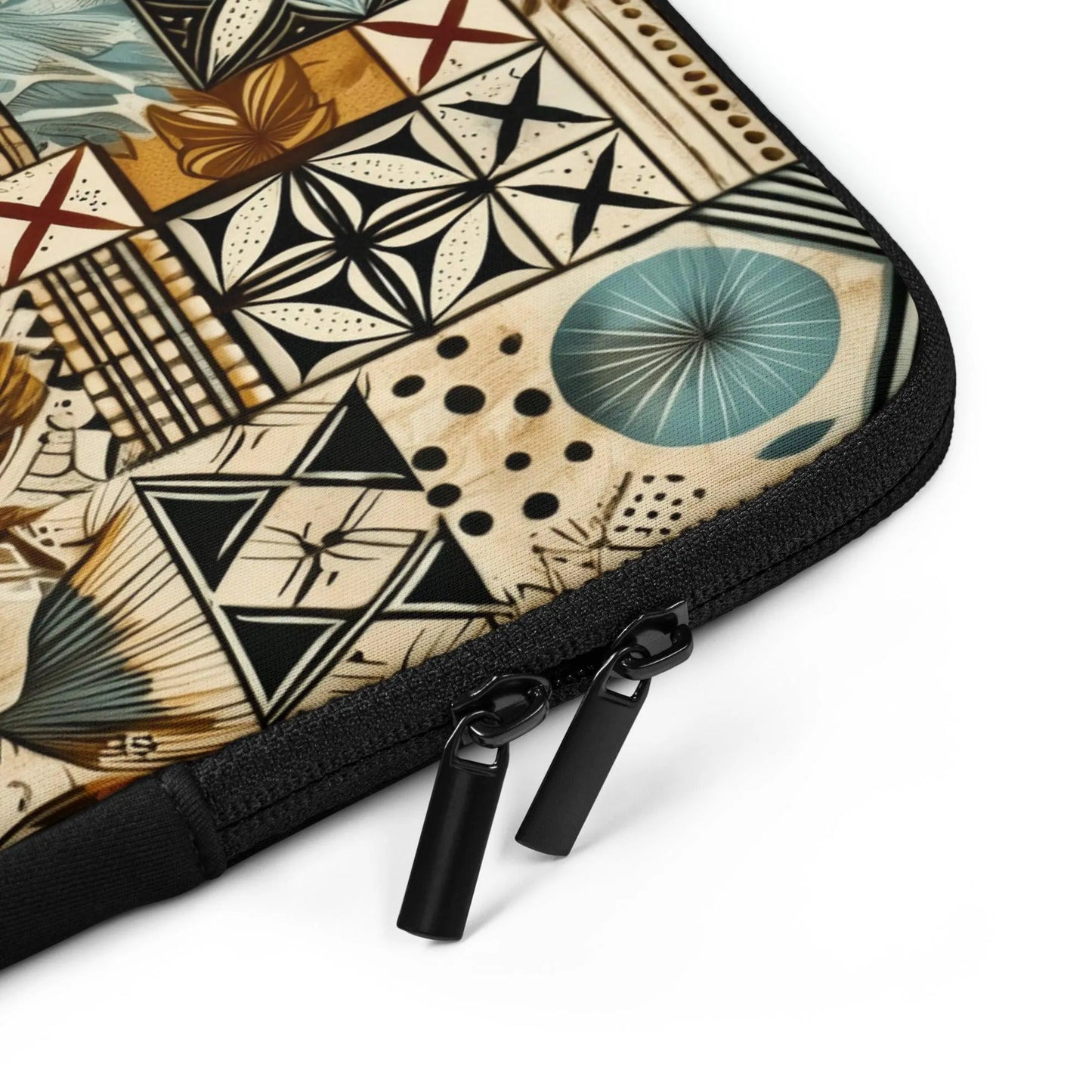 Pacific Islands Tapa Cloth Laptop Case - The Global Wanderer