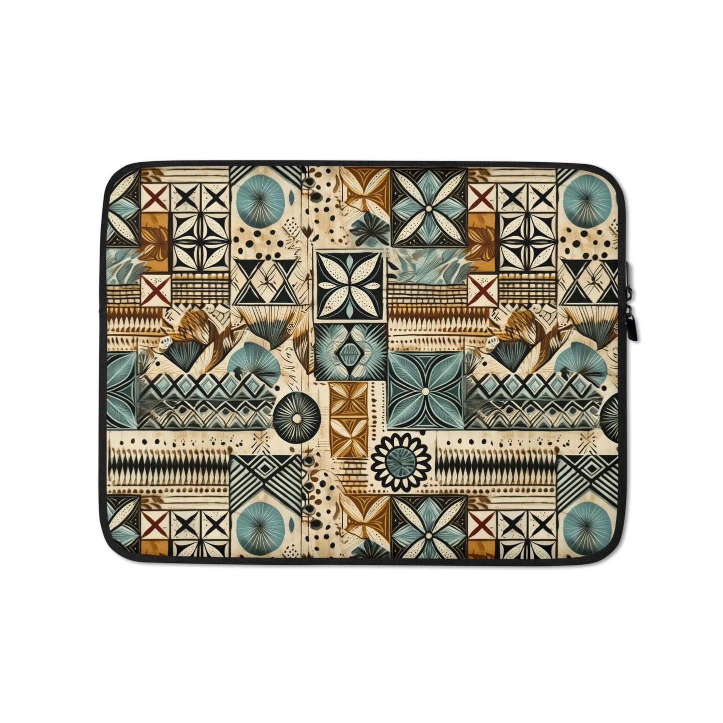 Pacific Islands Tapa Cloth Laptop Case - The Global Wanderer