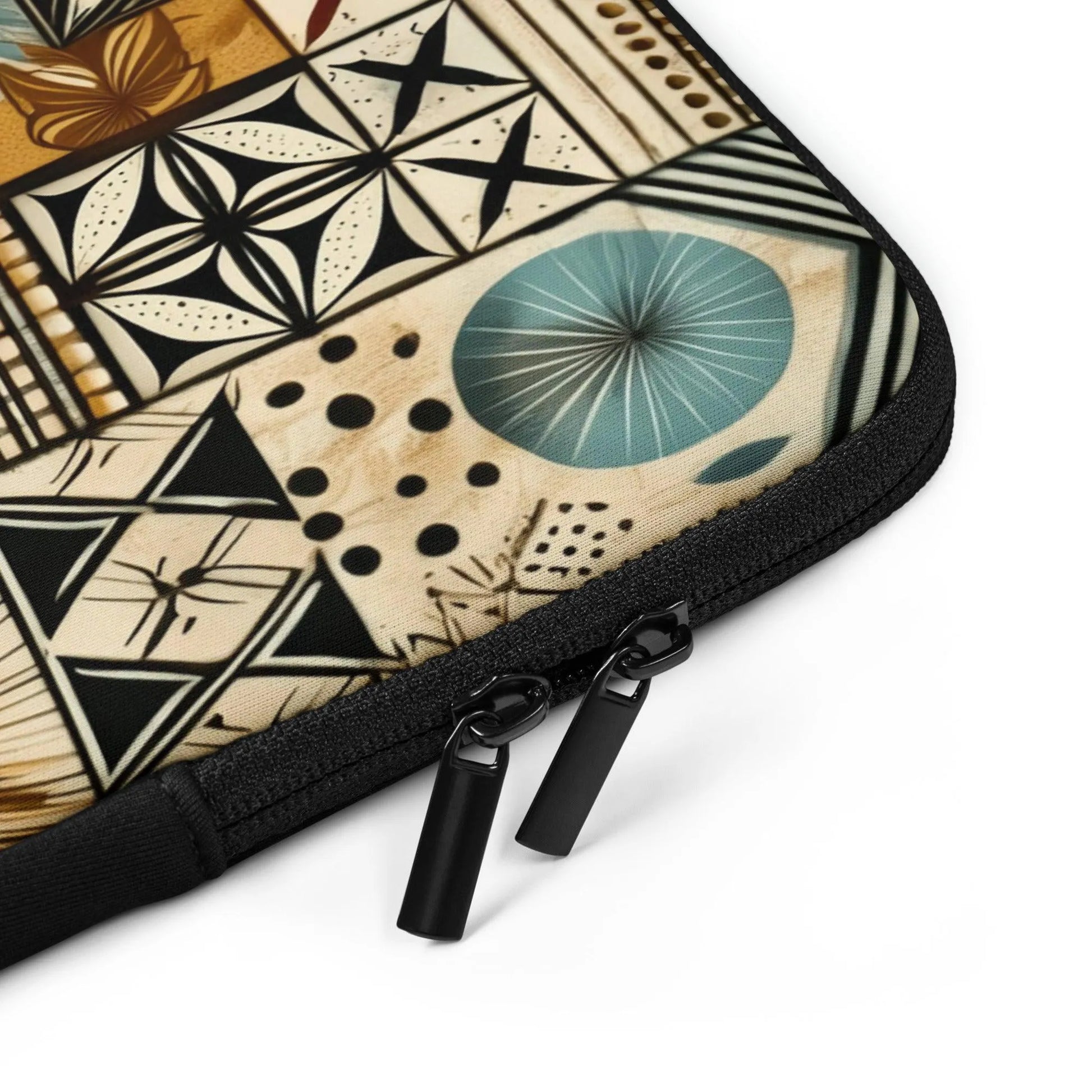 Pacific Islands Tapa Cloth Laptop Case - The Global Wanderer