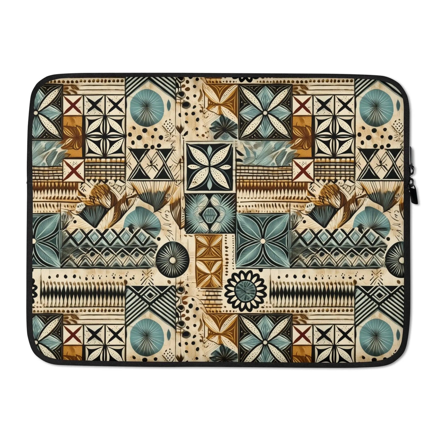 Pacific Islands Tapa Cloth Laptop Case - The Global Wanderer