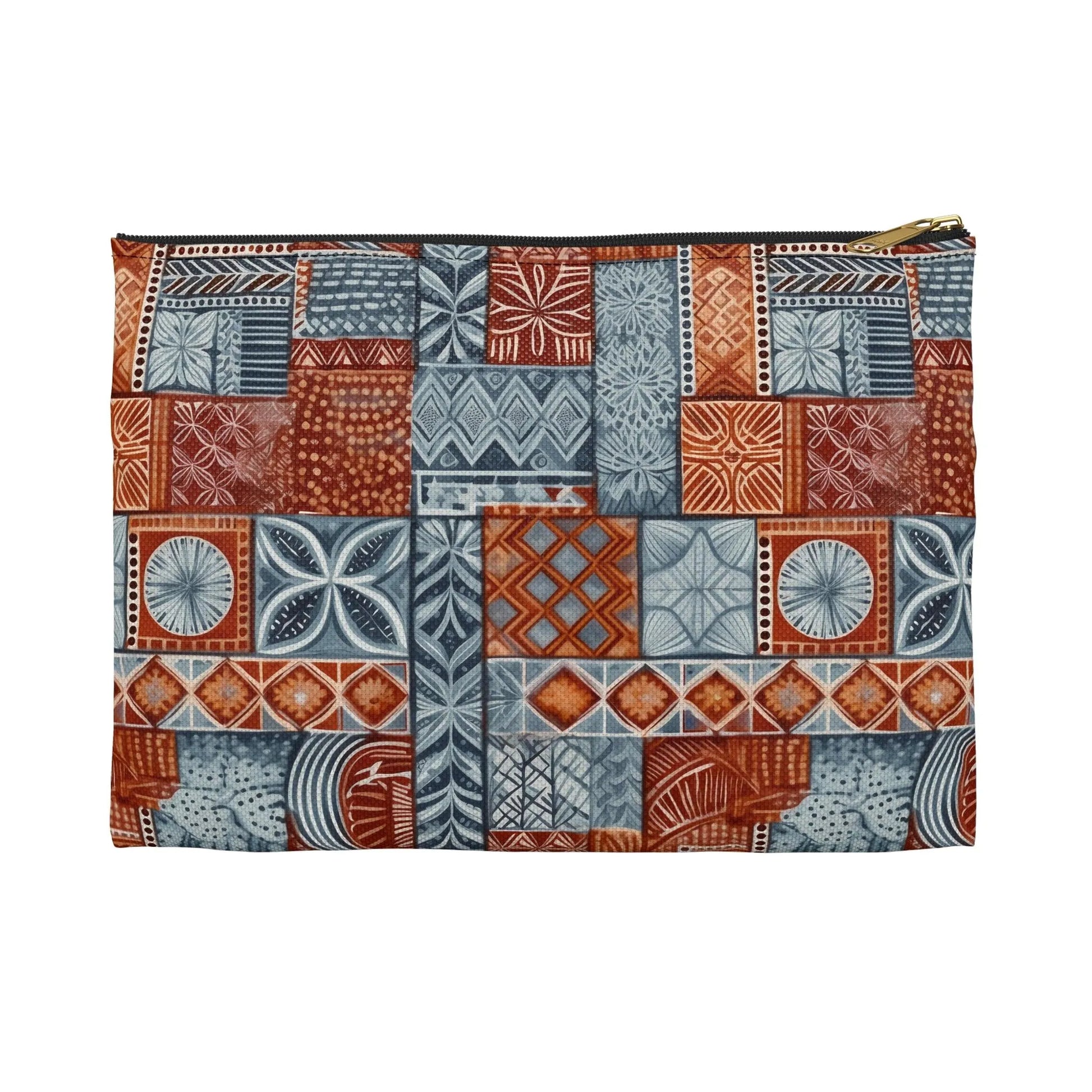 Pacific Islands Tapa Cloth Pouch - The Global Wanderer