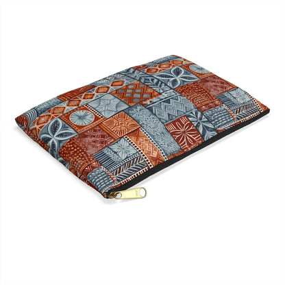 Pacific Islands Tapa Cloth Pouch - The Global Wanderer