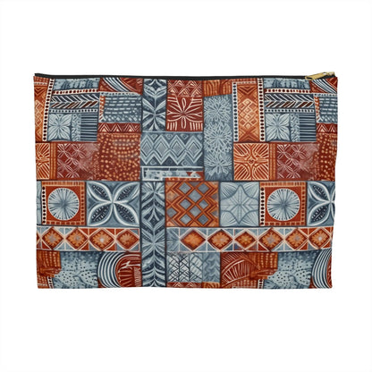 Pacific Islands Tapa Cloth Pouch - The Global Wanderer