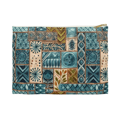 Pacific Islands Tapa Cloth Pouch - The Global Wanderer