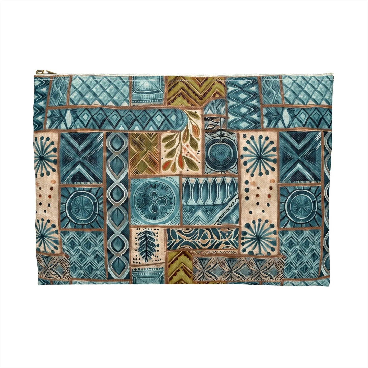 Pacific Islands Tapa Cloth Pouch - The Global Wanderer