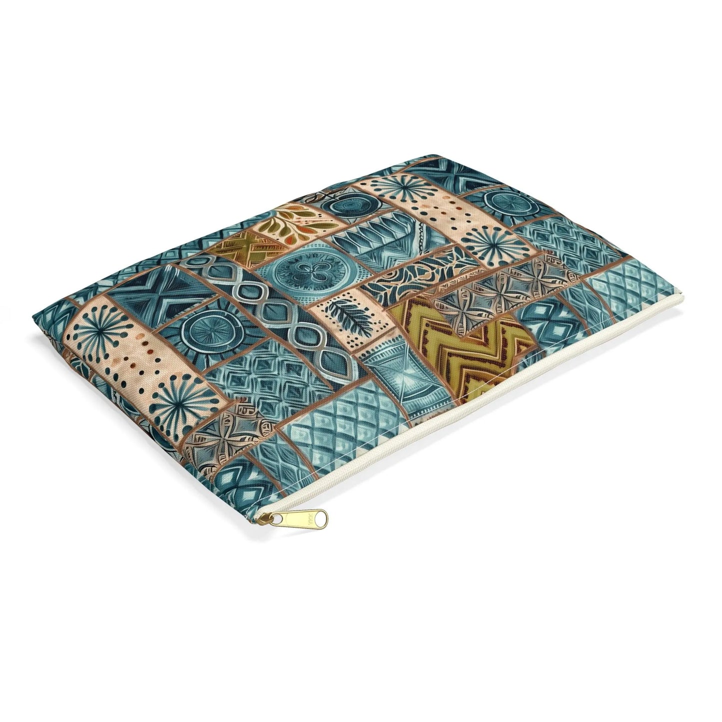 Pacific Islands Tapa Cloth Pouch - The Global Wanderer