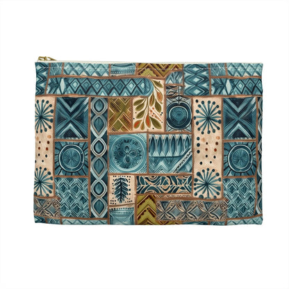 Pacific Islands Tapa Cloth Pouch - The Global Wanderer