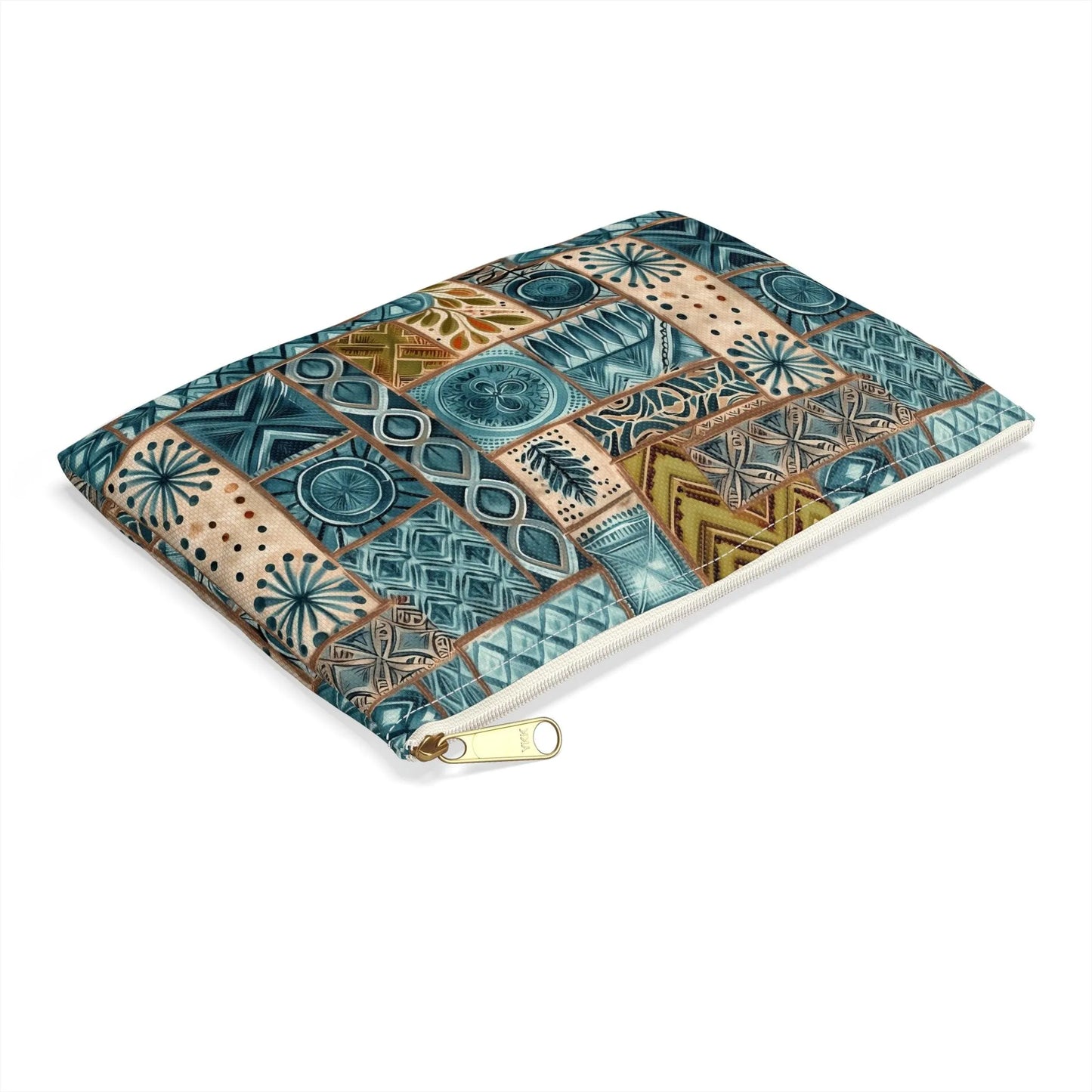 Pacific Islands Tapa Cloth Pouch - The Global Wanderer