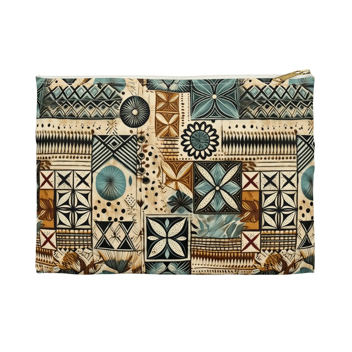 Pacific Islands Tapa Cloth Pouch - The Global Wanderer