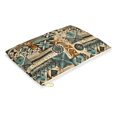 Pacific Islands Tapa Cloth Pouch - The Global Wanderer