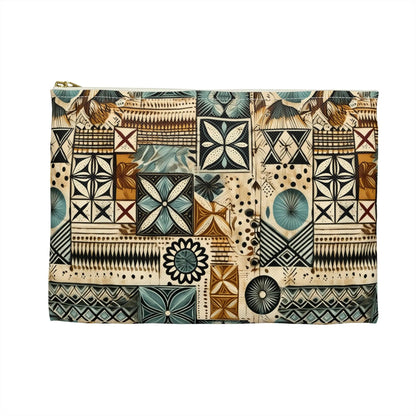 Pacific Islands Tapa Cloth Pouch - The Global Wanderer