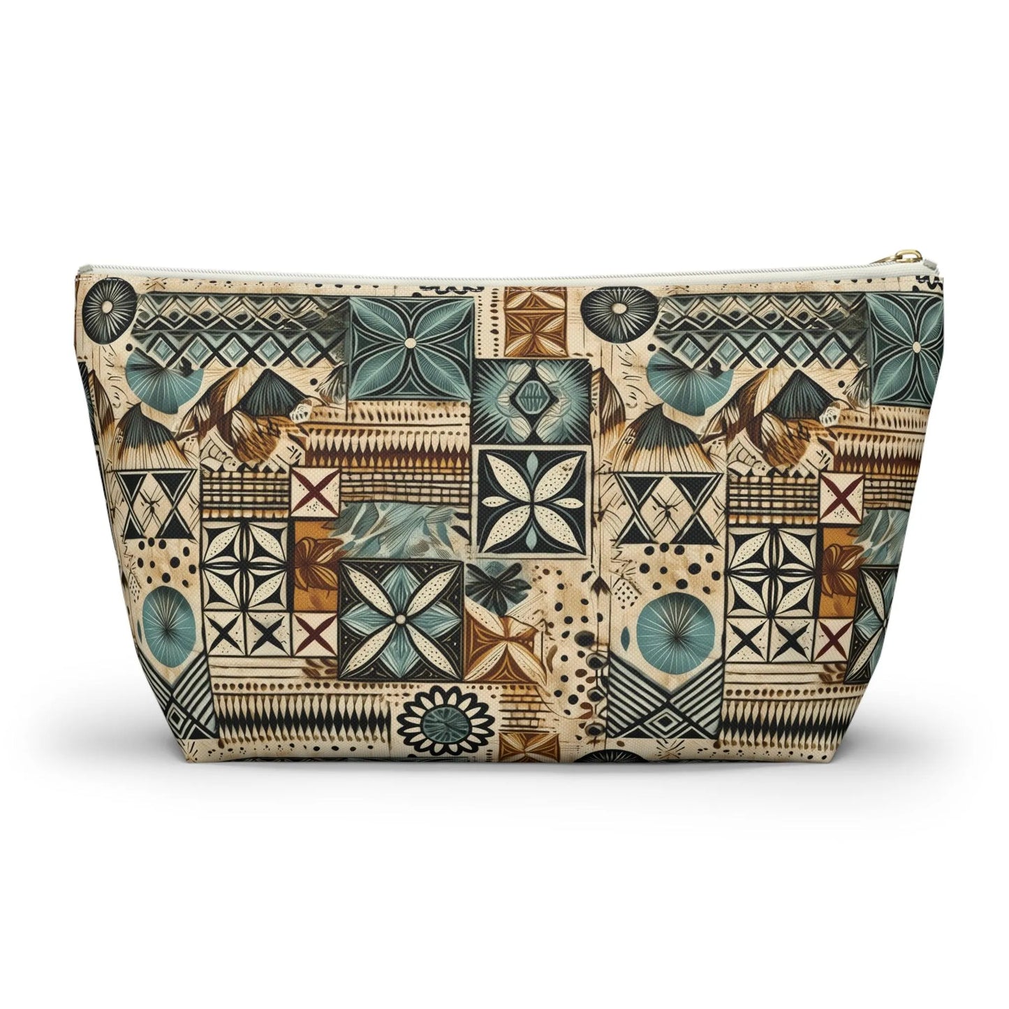 Pacific Islands Tapa Cloth Pouch - The Global Wanderer