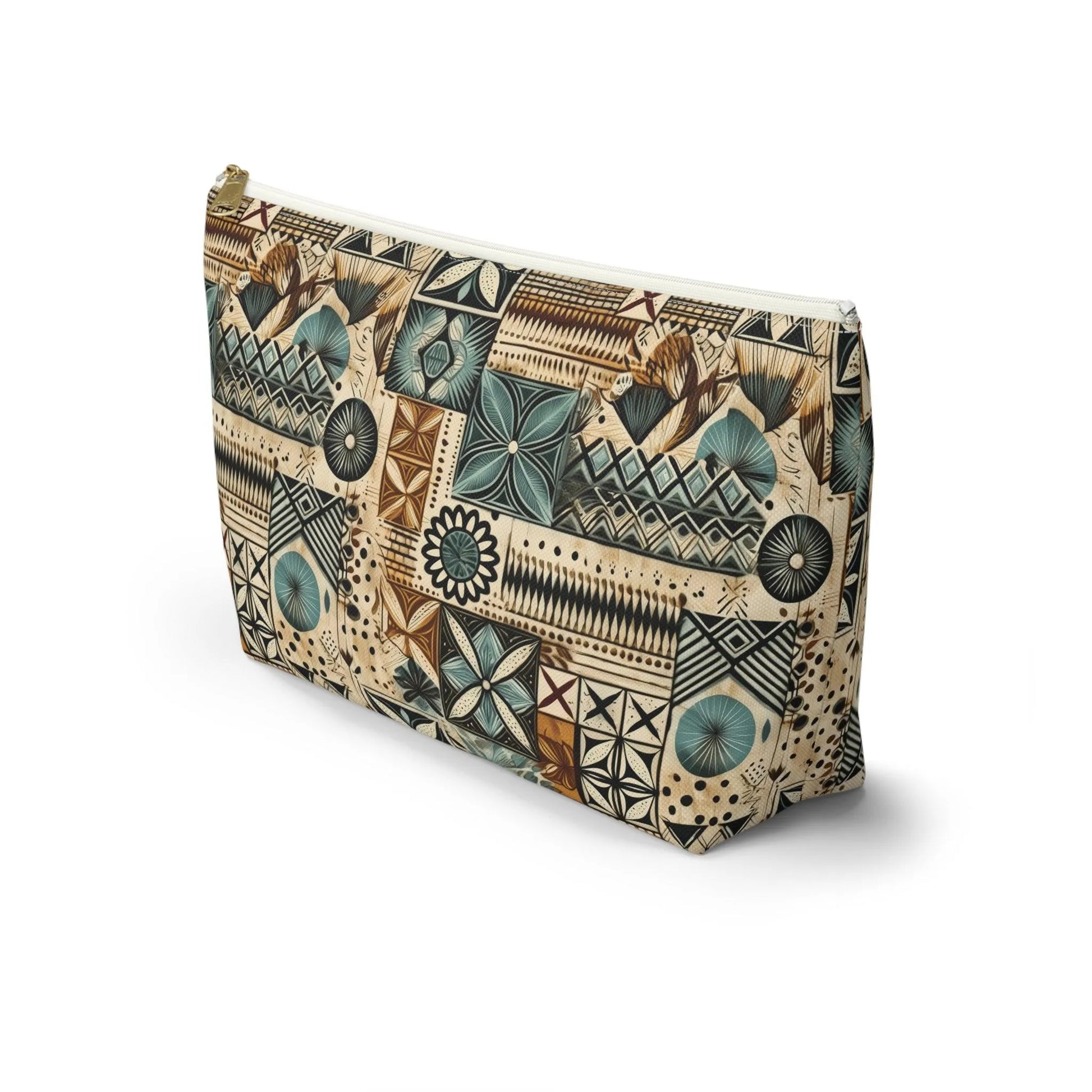 Pacific Islands Tapa Cloth Pouch - The Global Wanderer