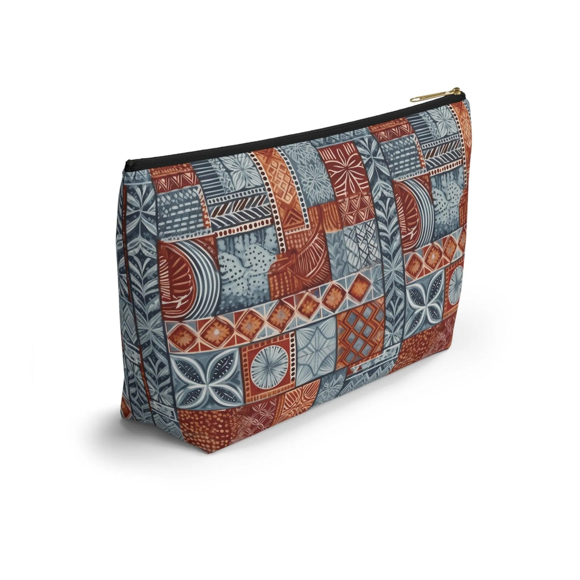 Pacific Islands Tapa Cloth Pouch - The Global Wanderer