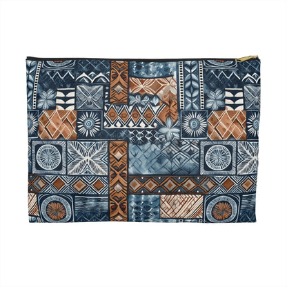 Pacific Islands Tapa Cloth Pouch - The Global Wanderer