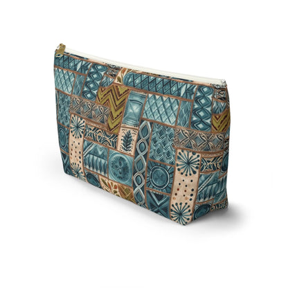 Pacific Islands Tapa Cloth Pouch - The Global Wanderer