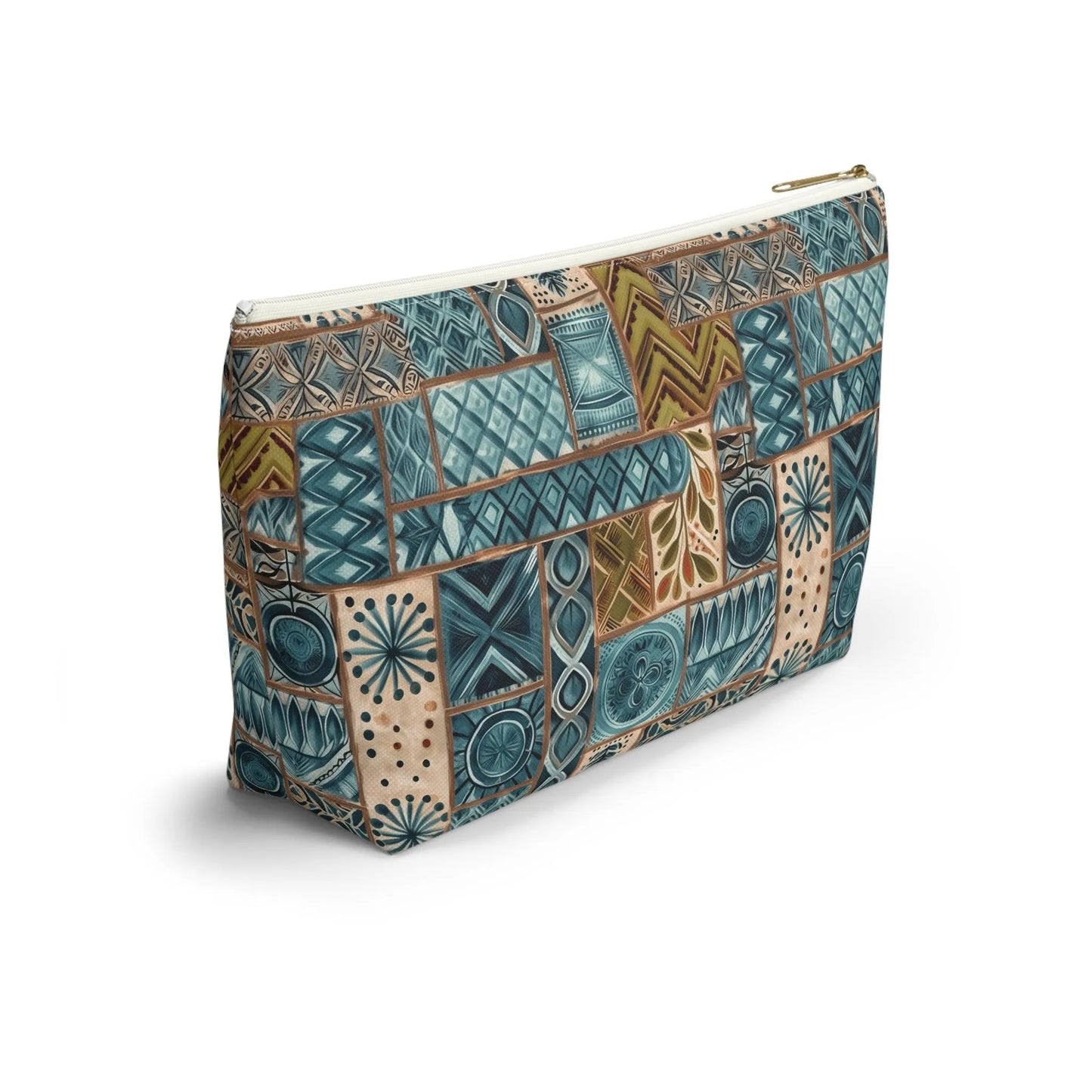 Pacific Islands Tapa Cloth Pouch - The Global Wanderer