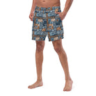 Pacific Islands Tapa Cloth Recycled Men's Swim Trunks - The Global Wanderer