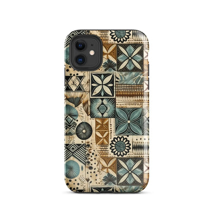 Pacific Islands Tapa Cloth Tough MagSafe iPhone® Case - The Global Wanderer