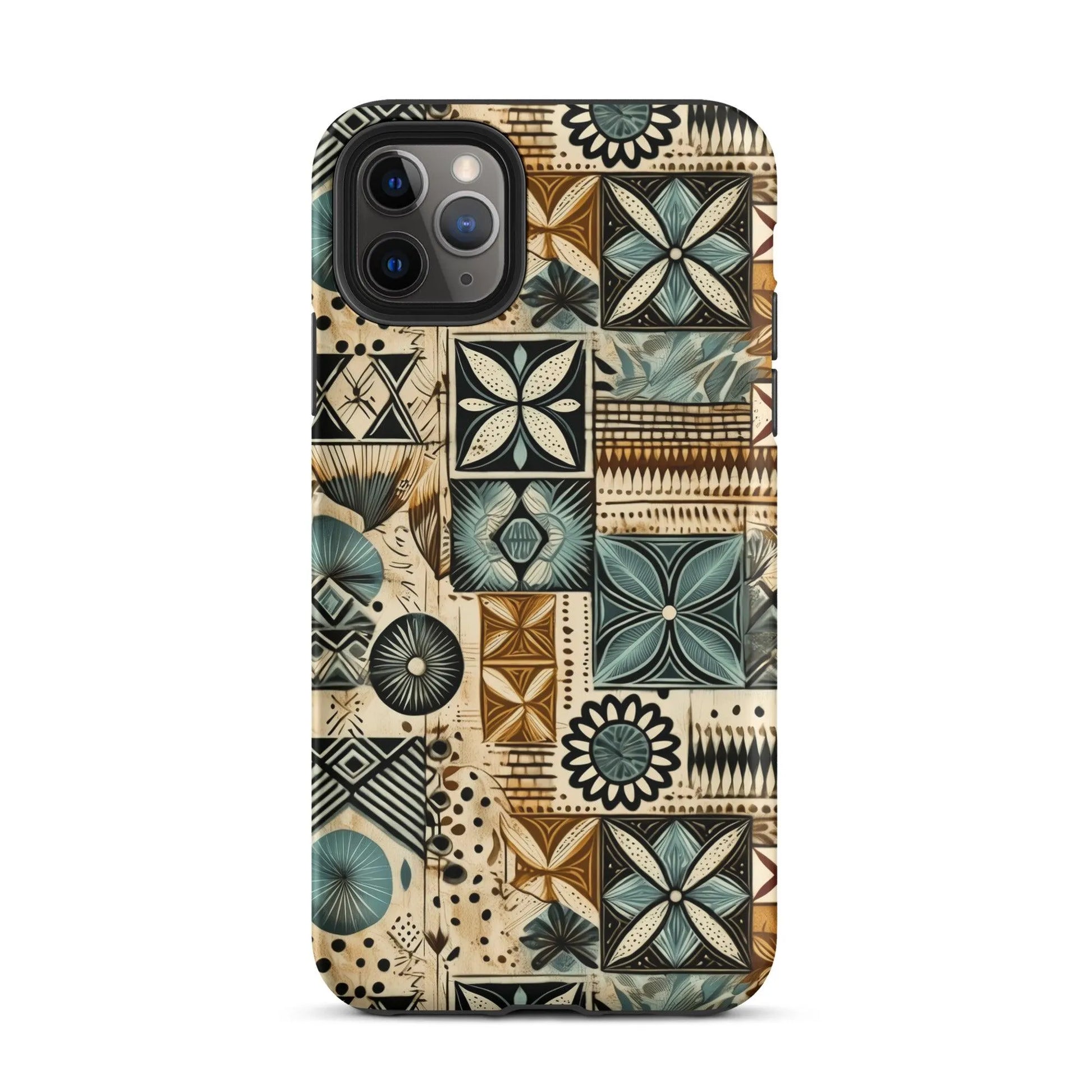 Pacific Islands Tapa Cloth Tough MagSafe iPhone® Case - The Global Wanderer