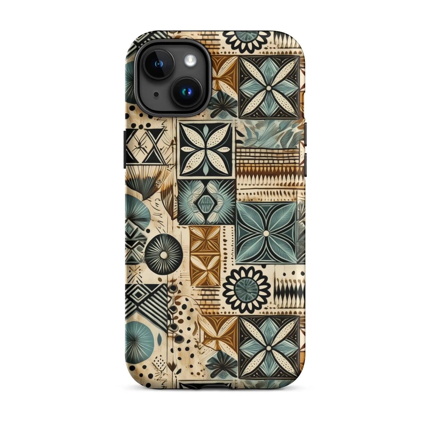 Pacific Islands Tapa Cloth Tough MagSafe iPhone® Case - The Global Wanderer