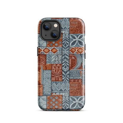 Pacific Islands Tapa Cloth Tough MagSafe iPhone® Case - The Global Wanderer