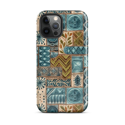 Pacific Islands Tapa Cloth Tough MagSafe iPhone® Case - The Global Wanderer