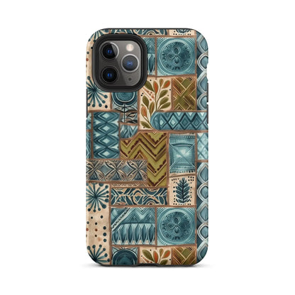 Pacific Islands Tapa Cloth Tough MagSafe iPhone® Case - The Global Wanderer